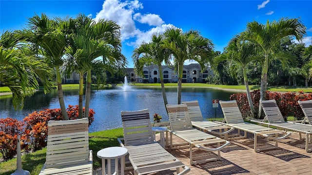 940 Village Trl Unit 8-205, Port Orange, FL 32127 - dock area featuring a water view