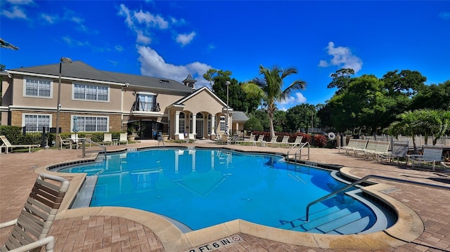 940 Village Trl Unit 8-205, Port Orange, FL 32127 - community pool with a patio area