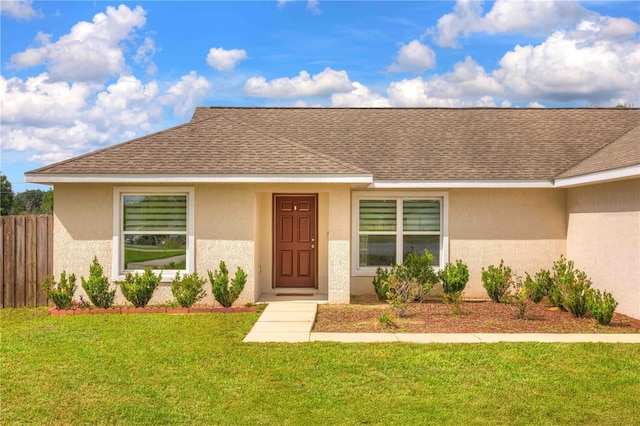 6 Laurel Pass Ct, Ocala, FL 34480 - view of front of home with a shingled roof and stucco siding