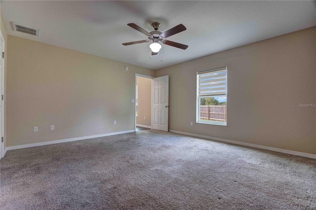 6 Laurel Pass Ct, Ocala, FL 34480 - carpeted empty room with a ceiling fan and baseboards