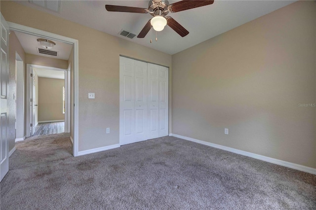 6 Laurel Pass Ct, Ocala, FL 34480 - unfurnished bedroom with carpet, baseboards, and a closet