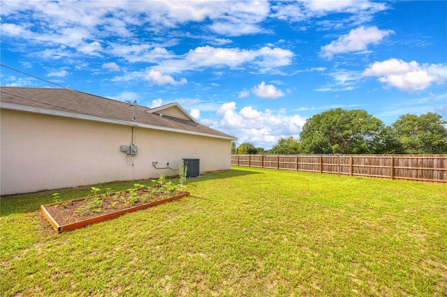 6 Laurel Pass Ct, Ocala, FL 34480 - view of yard featuring a vegetable garden and cooling unit