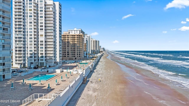 3047 S Atlantic Ave Unit 1805, Daytona Beach, FL 32118 - water view with nearby beach