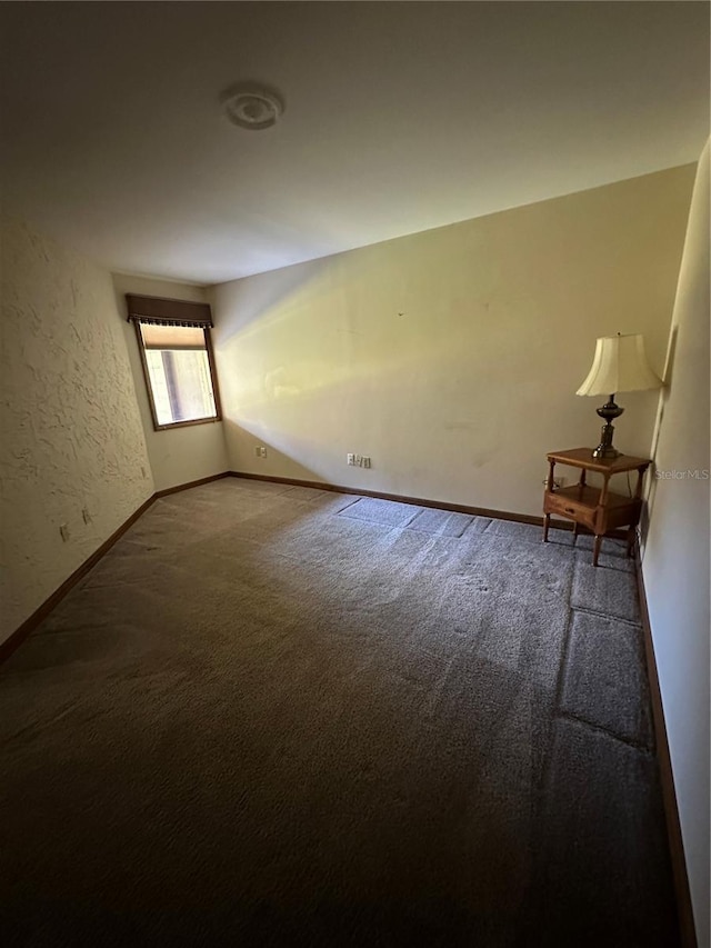96 Old Barn Trl, Ormond Beach, FL 32174 - empty room with carpet, baseboards, and a textured wall