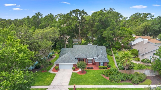 802 Royal Oak Ct, Deland, FL 32724 - aerial view of property and surrounding area