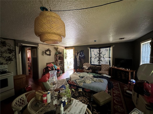 43721 State Road 19, Altoona, FL 32702 - living area with a textured ceiling
