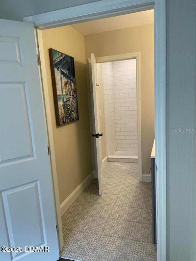 404 S Ridgewood Ave, Daytona Beach, FL 32114 - hall featuring baseboards