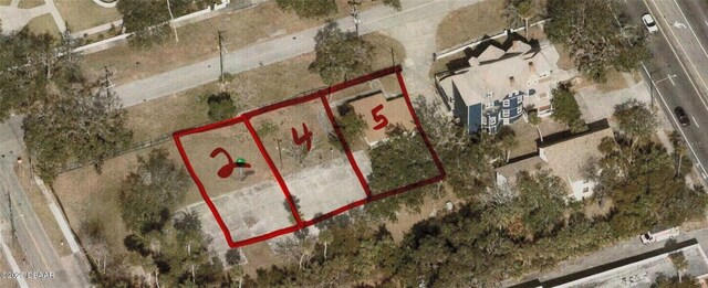 404 S Ridgewood Ave, Daytona Beach, FL 32114 - map / location featuring property boundaries highlighted