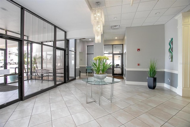 3043 S Atlantic Ave Unit 204, Daytona Beach, FL 32118 - lobby featuring expansive windows