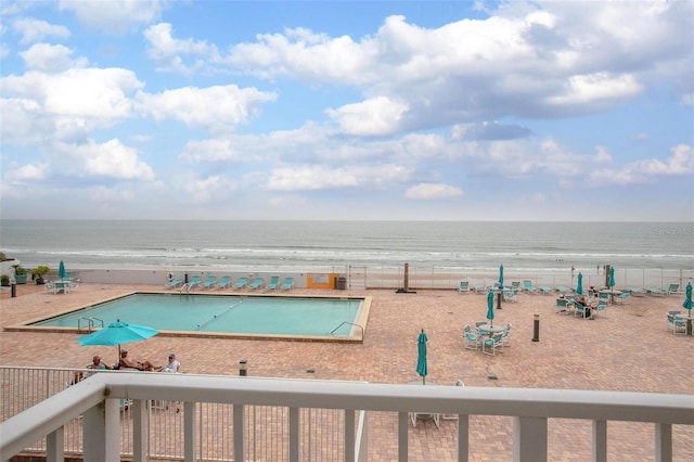 3043 S Atlantic Ave Unit 204, Daytona Beach, FL 32118 - water view with local beach