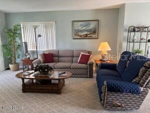 2898 Ocean Shore Blvd Unit 603, Ormond Beach, FL 32176 - living area featuring carpet floors