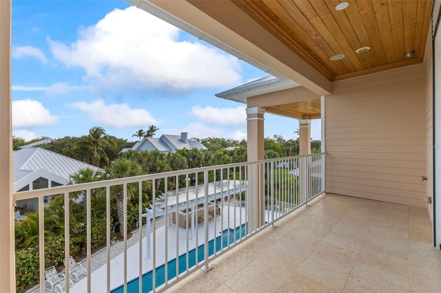 2275 Genesea Ln, Vero Beach, FL 32963 - view of balcony