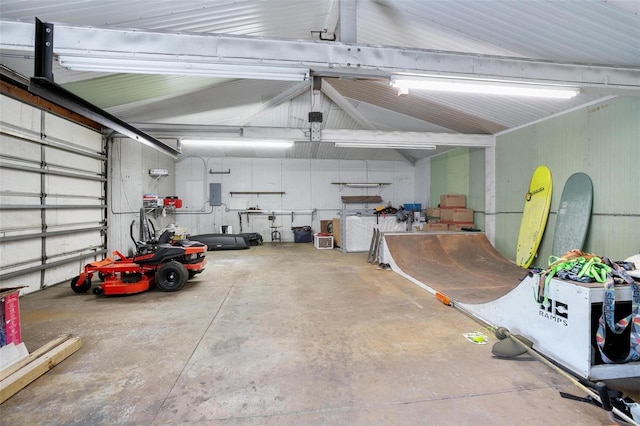3671 Plantation Dr, Ormond Beach, FL 32174 - garage with electric panel