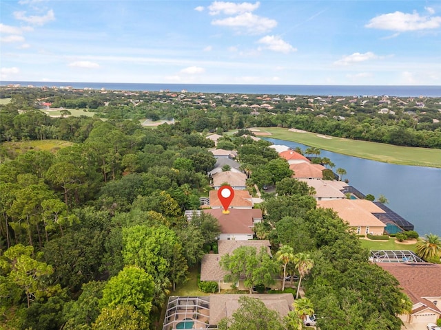 45 Saint Andrews Ct, Palm Coast, FL 32137 - bird's eye view of a large body of water and a golf course