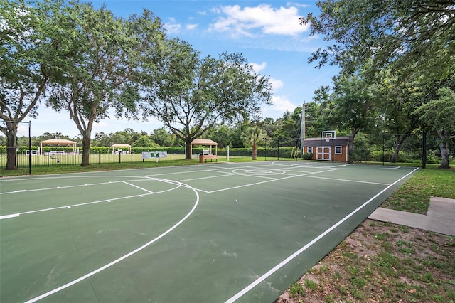 45 Saint Andrews Ct, Palm Coast, FL 32137 - view of sport court with community basketball court