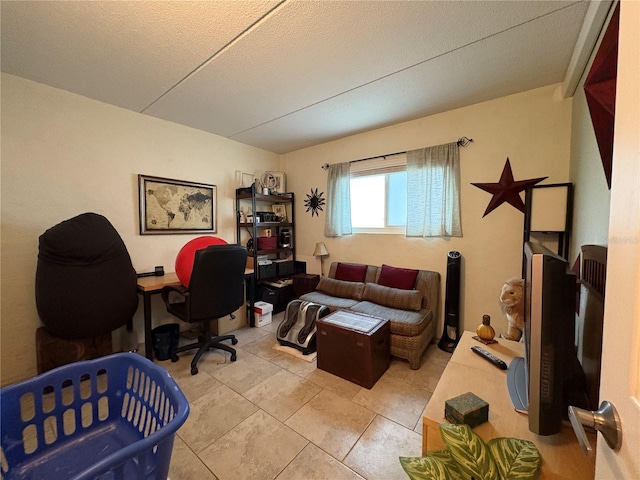 411 N Halifax Ave Unit 208, Daytona Beach, FL 32118 - home office with light tile patterned flooring