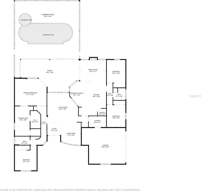 33 Coquina Ridge Way, Ormond Beach, FL 32174 - floor plan / room layout