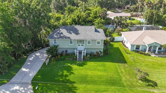2250 Davis Dr, New Smyrna Beach, FL 32168 - aerial view of property and surrounding area