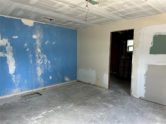 1018 Albin St, Cocoa, FL 32927 - unfurnished room with concrete flooring