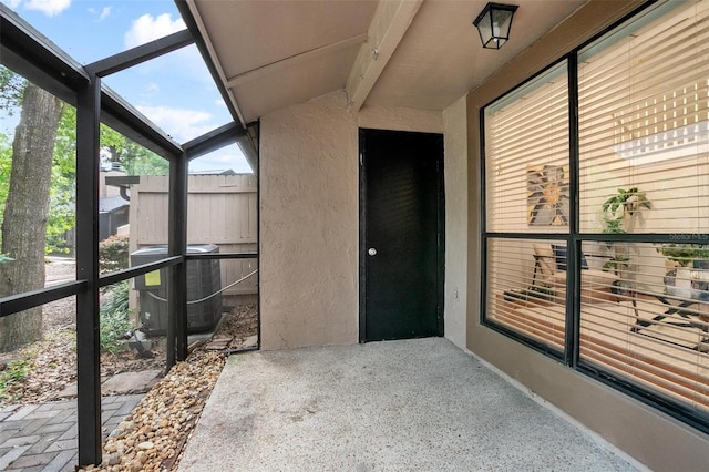 940 Douglas Ave Unit 189, Altamonte Springs, FL 32714 - sunroom featuring lofted ceiling