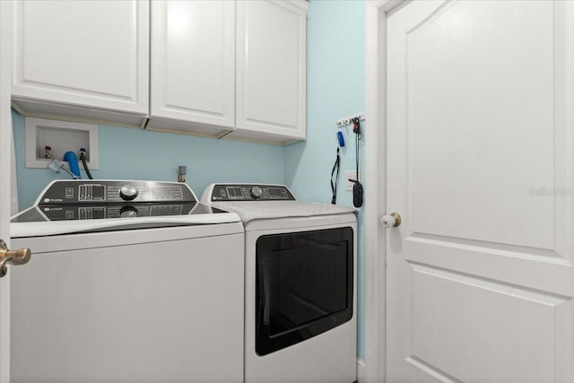 3132 Mango Tree Dr, Edgewater, FL 32141 - washroom featuring independent washer and dryer and cabinet space