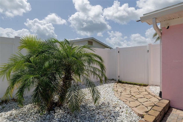 179 Ann Rustin Dr S, Ormond Beach, FL 32176 - view of yard featuring a gate