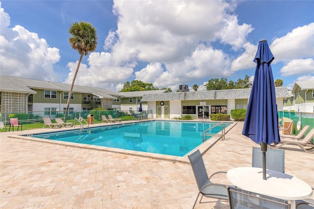 840 Center Ave Unit 280, Daytona Beach, FL 32117 - community pool with a patio
