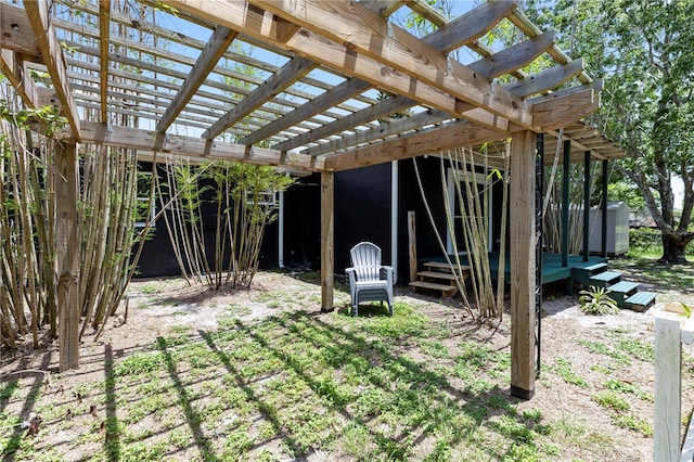 18 S Shell Rd, Debary, FL 32713 - view of yard with a pergola