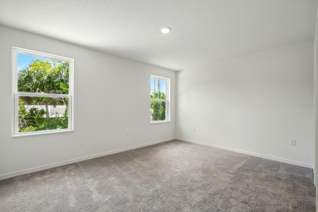 1161 Kenway Ave, Deltona, FL 32738 - carpeted spare room featuring baseboards and recessed lighting
