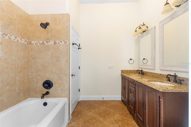 2263 Catbriar Way, Oviedo, FL 32765 - bathroom with double vanity and  shower combination