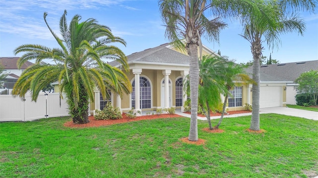2263 Catbriar Way, Oviedo, FL 32765 - view of front of home featuring a garage, concrete driveway, and stucco siding