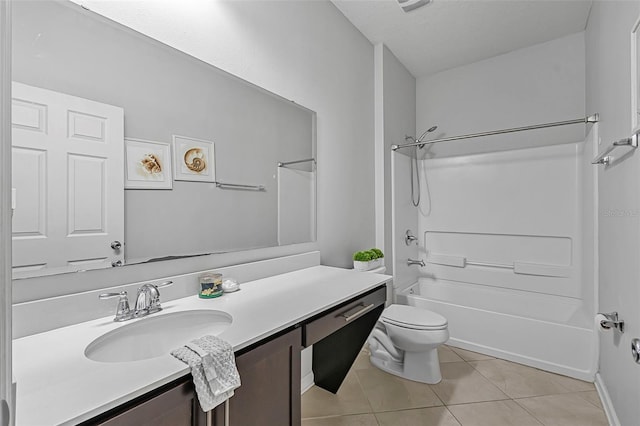31 Abacus Ave, Ormond Beach, FL 32174 - full bath featuring tile patterned flooring, vanity, and shower / washtub combination
