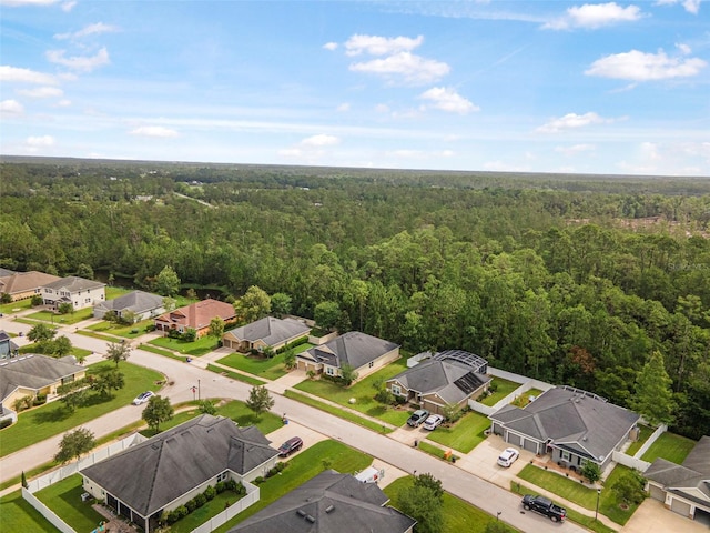 31 Abacus Ave, Ormond Beach, FL 32174 - aerial perspective of suburban area with a heavily wooded area