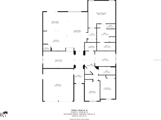 31 Abacus Ave, Ormond Beach, FL 32174 - view of floor plan / room layout