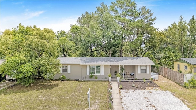 1455 Whitewood Dr, Deltona, FL 32725 - ranch-style home featuring gravel driveway