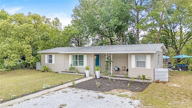 1455 Whitewood Dr, Deltona, FL 32725 - ranch-style home featuring a front yard and stucco siding