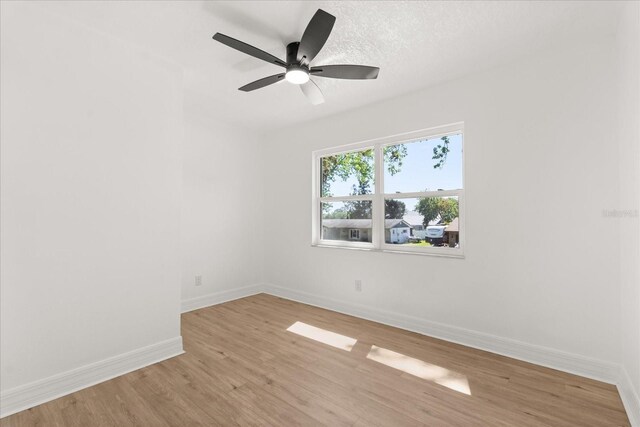 3655 Scott St, Port Orange, FL 32129 - unfurnished room with light wood finished floors and a ceiling fan