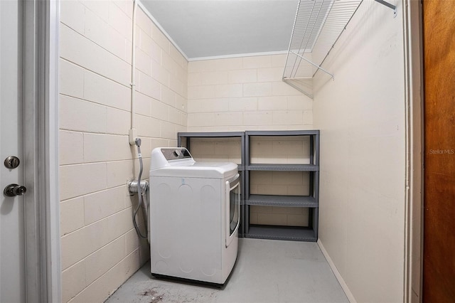 502 W Hogle Ave, Deland, FL 32720 - washroom with washer / clothes dryer