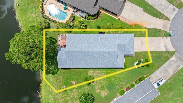 123 Wood Ibis Ct, Daytona Beach, FL 32119 - view of property location featuring a pool area and property boundaries highlighted