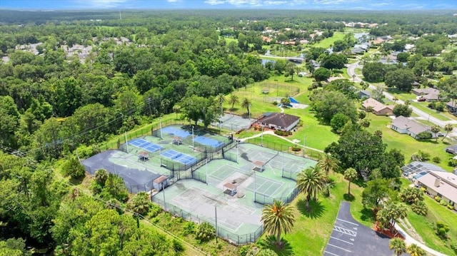 123 Wood Ibis Ct, Daytona Beach, FL 32119 - aerial view of residential area with a forest
