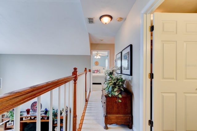 1383 Tumblin Dr, New Smyrna Beach, FL 32168 - hallway with carpet floors