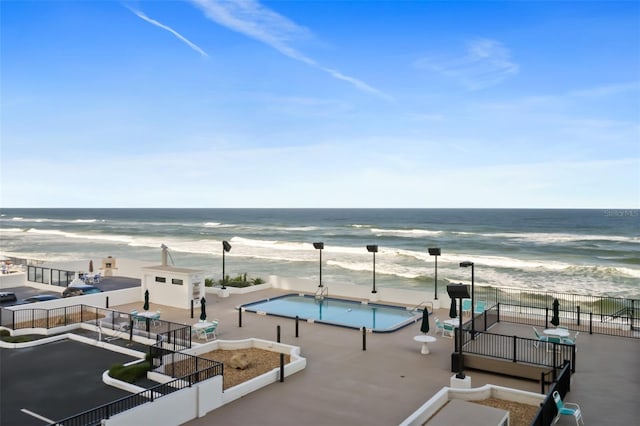 3003 S Atlantic Ave Unit 3A2, Daytona Beach Shores, FL 32118 - water view featuring nearby beach