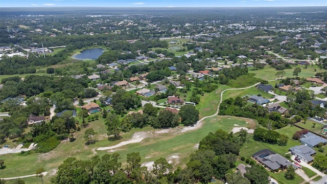 3 Pine Meadow Ct, Debary, FL 32713 - aerial view of property and surrounding area featuring a golf course, nearby suburban area, and a large body of water
