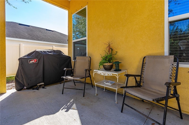 727 Grape Ivy Ln, New Smyrna Beach, FL 32168 - view of patio / terrace with a grill