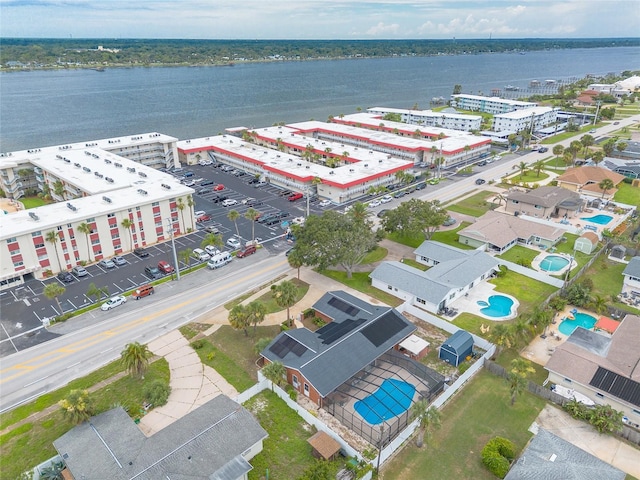 2724 N Halifax Ave, Daytona Beach, FL 32118 - aerial view of a large body of water and a pool