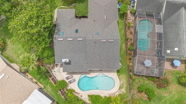 1261 Burning Tree Ln, Winter Park, FL 32792 - view of subject property with a pool