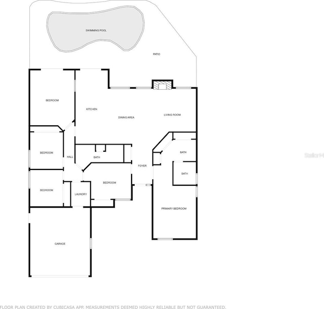 1261 Burning Tree Ln, Winter Park, FL 32792 - view of property floor plan