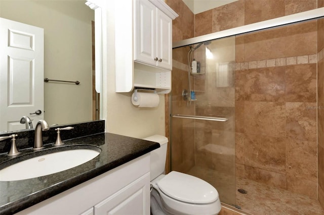 3428 Longleaf Rd, Ormond Beach, FL 32174 - full bathroom featuring a shower stall and vanity