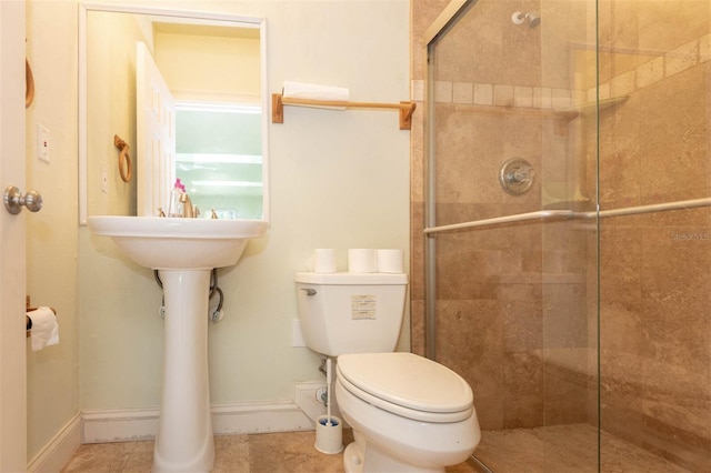 3428 Longleaf Rd, Ormond Beach, FL 32174 - full bath featuring a tile shower and tile patterned flooring