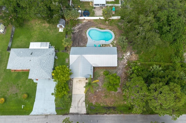 3117 Pine Tree Dr, Edgewater, FL 32141 - aerial view of a pool area